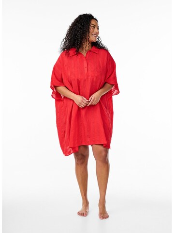 Abito da spiaggia 'Svita' di Swim by Zizzi in rosso: frontale