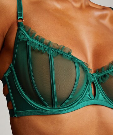 Hunkemöller T-shirt Bra 'Courtney' in Green
