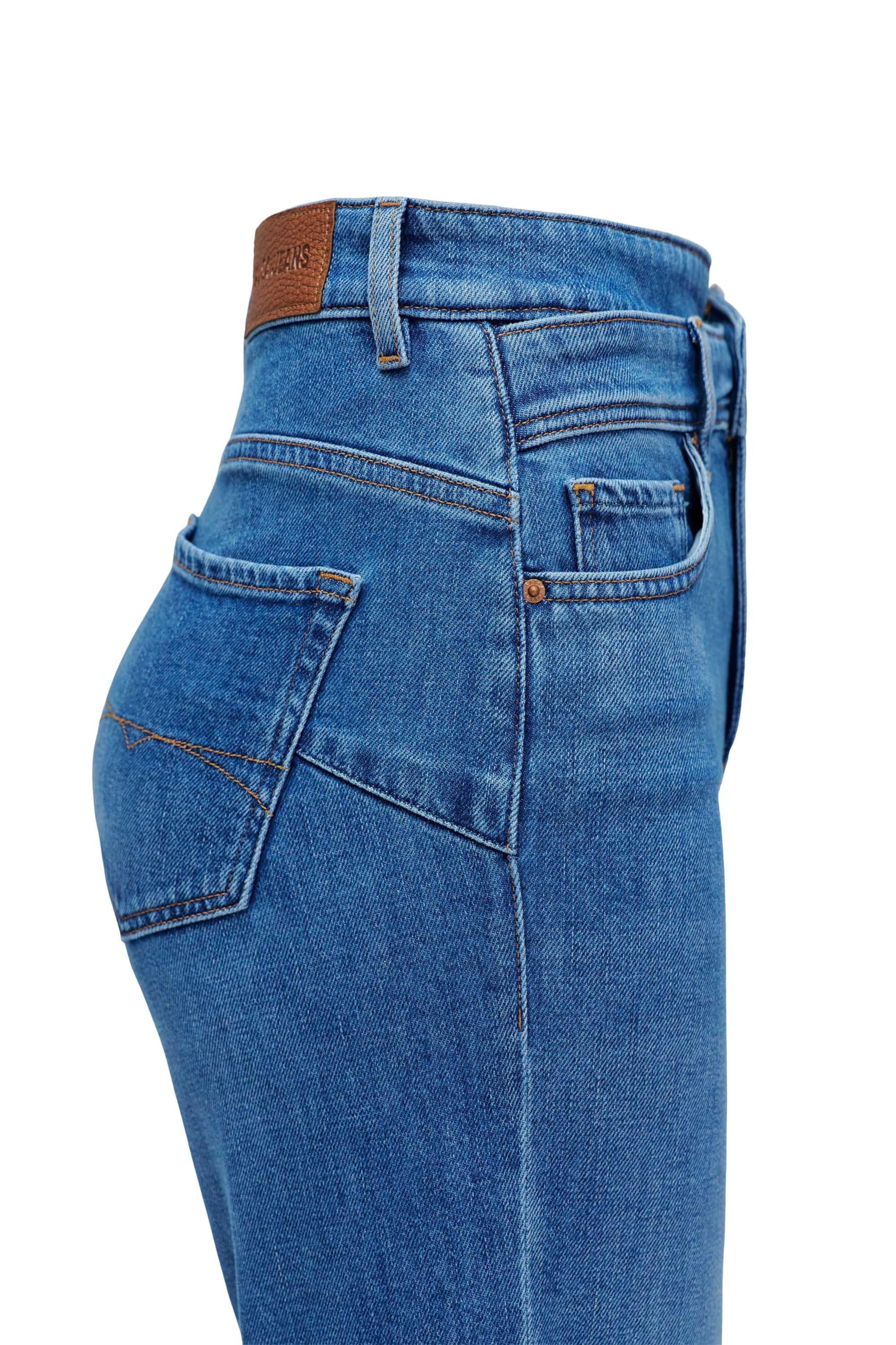 Salsa Jeans Wide leg Jeans in Blauw