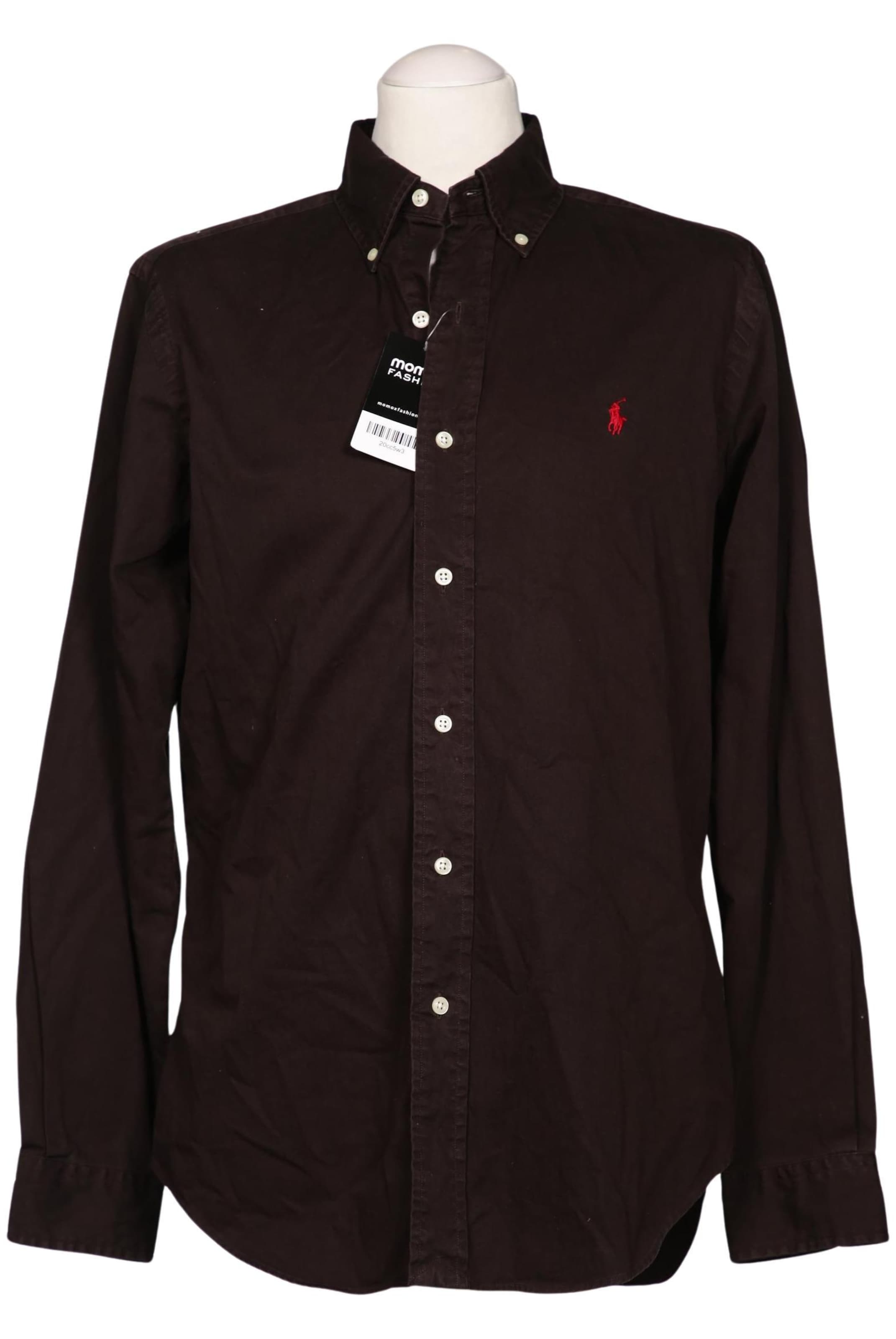 Polo Ralph Lauren Hemd M in Schwarz: Vorderseite