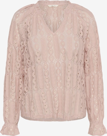 Chemisier 'Tully' Cream en rose : devant
