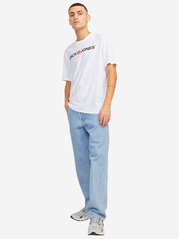 JACK & JONES Shirt 'Basic' in Grey