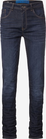 Street One MEN Slimfit Jeans 'Rinsed' in Blau: predná strana
