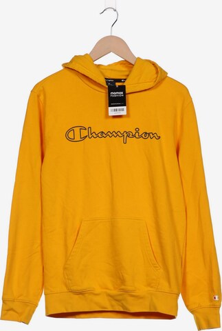 Champion Sweatshirt & Zip-Up Hoodie in L in Yellow: front