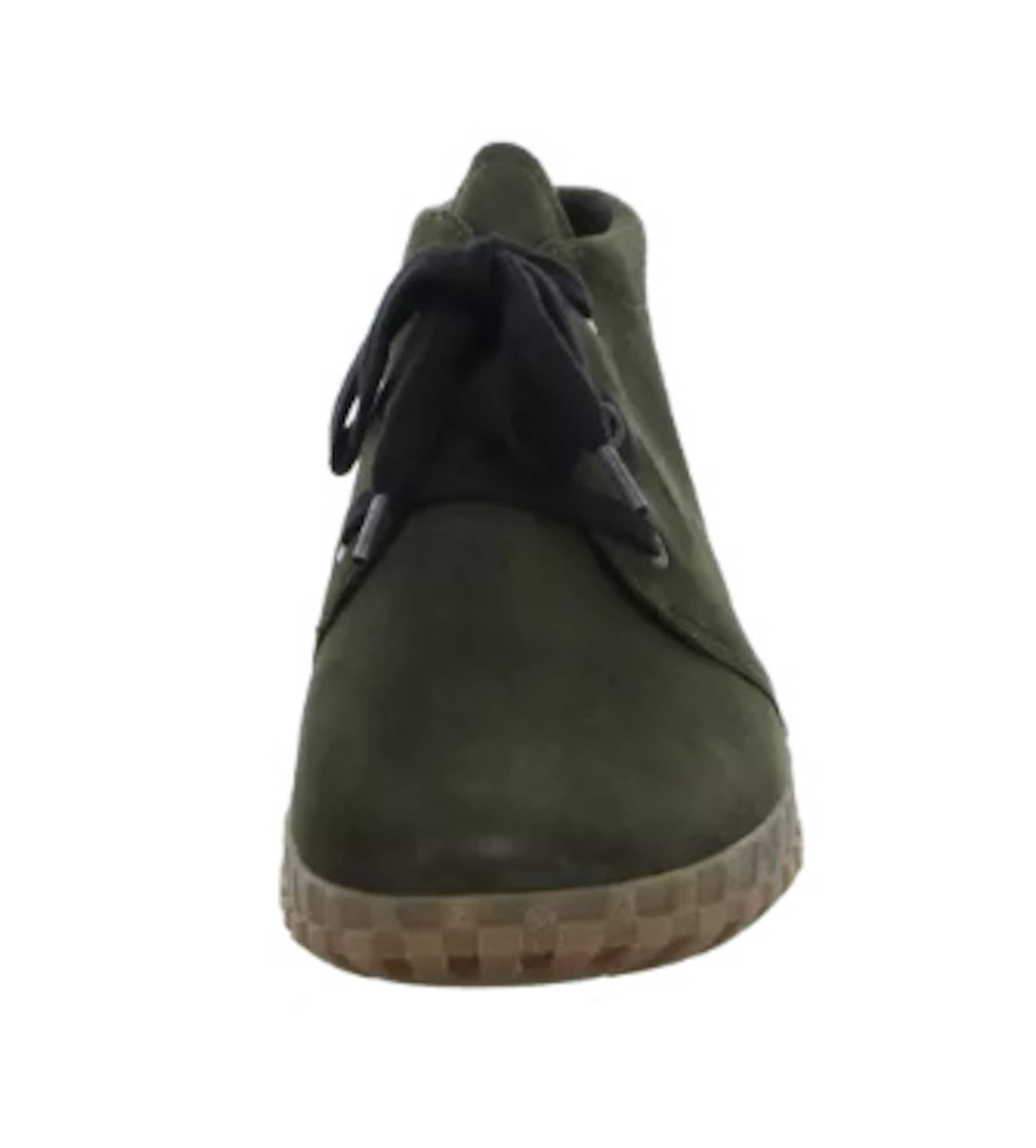 SEMLER Schnürstiefel in Grün