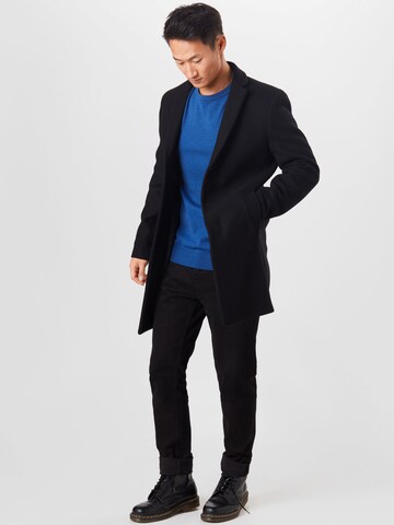 SELECTED HOMME Klasický střih Svetr 'Berg' – modrá