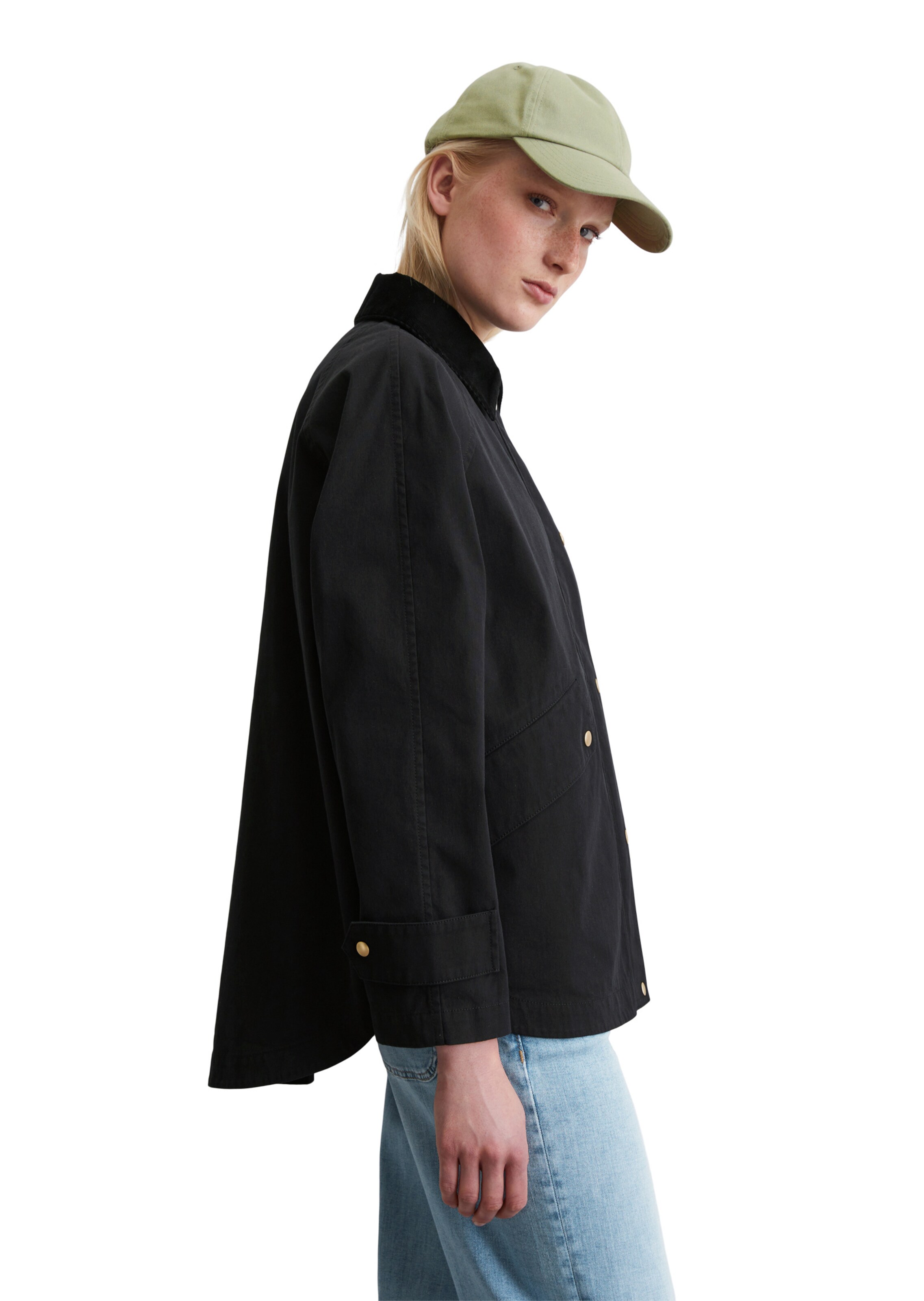 Marc O'Polo Between-season jacket 'Vintage-Vibe' in Black