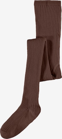 NAME IT Tights in Brown: front