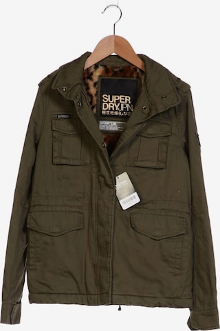 Superdry Jacket & Coat in XS in Green: front