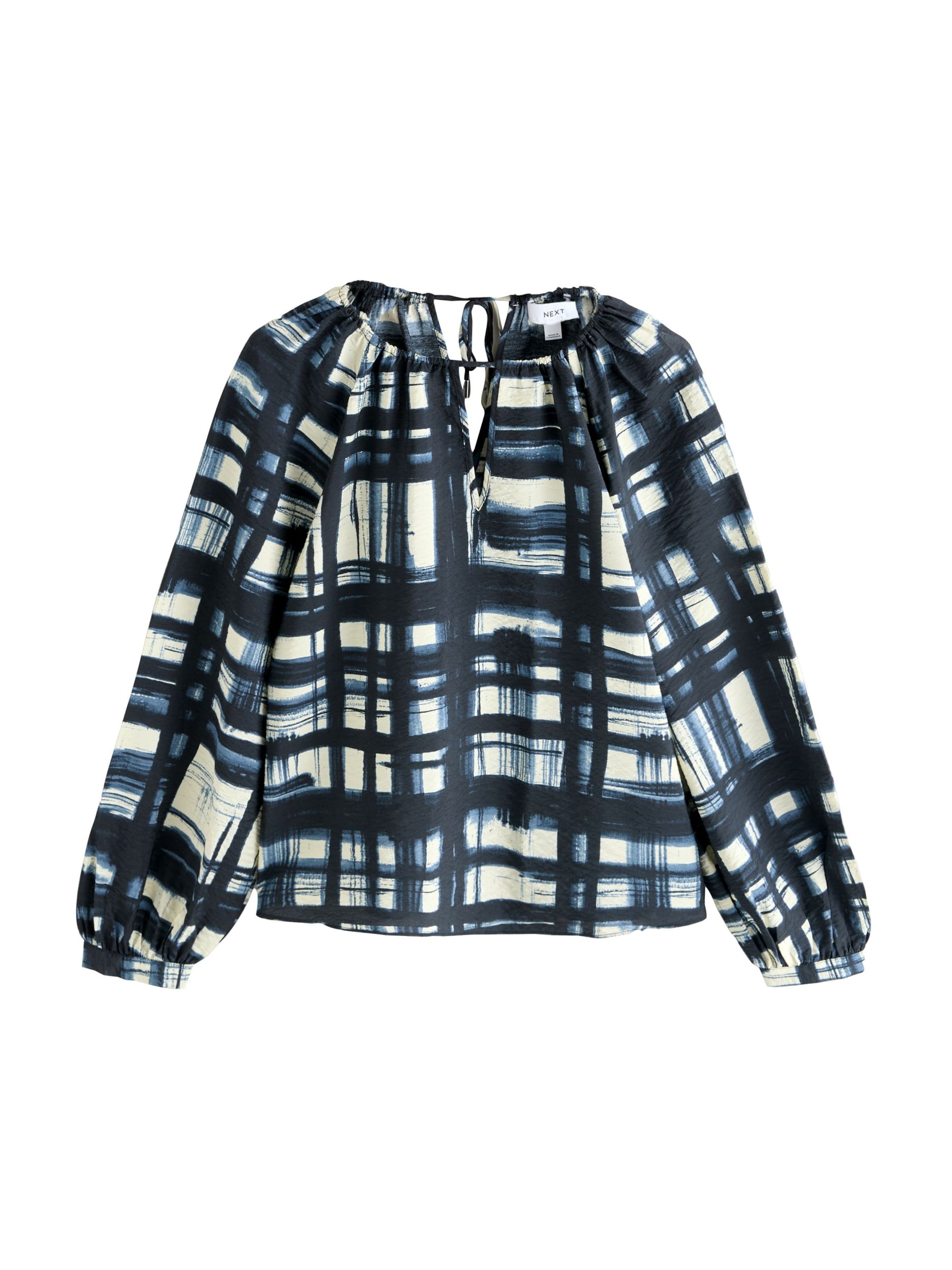 Next Blouse in Blue: front