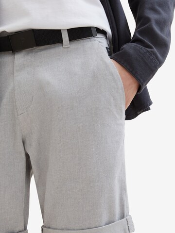 TOM TAILOR DENIM Regular Pants in Grey