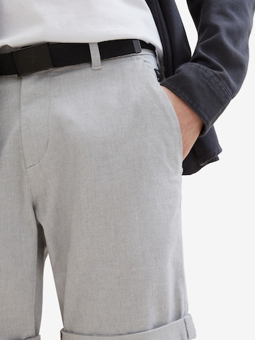 Regular Pantalon TOM TAILOR DENIM en gris