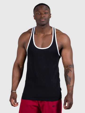 Smilodox Shirt 'Pat' in Schwarz: Vorderseite