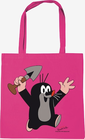 LOGOSHIRT Shopper 'Der kleine Maulwurf - Juhu' in Gemengde kleuren: voorkant