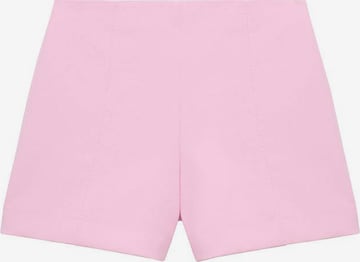 MANGO Regularen Hlače 'Lilo' | roza barva: sprednja stran
