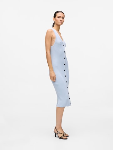 Karl Lagerfeld Knit dress ' Strickkleid mit Logo ' in Blue