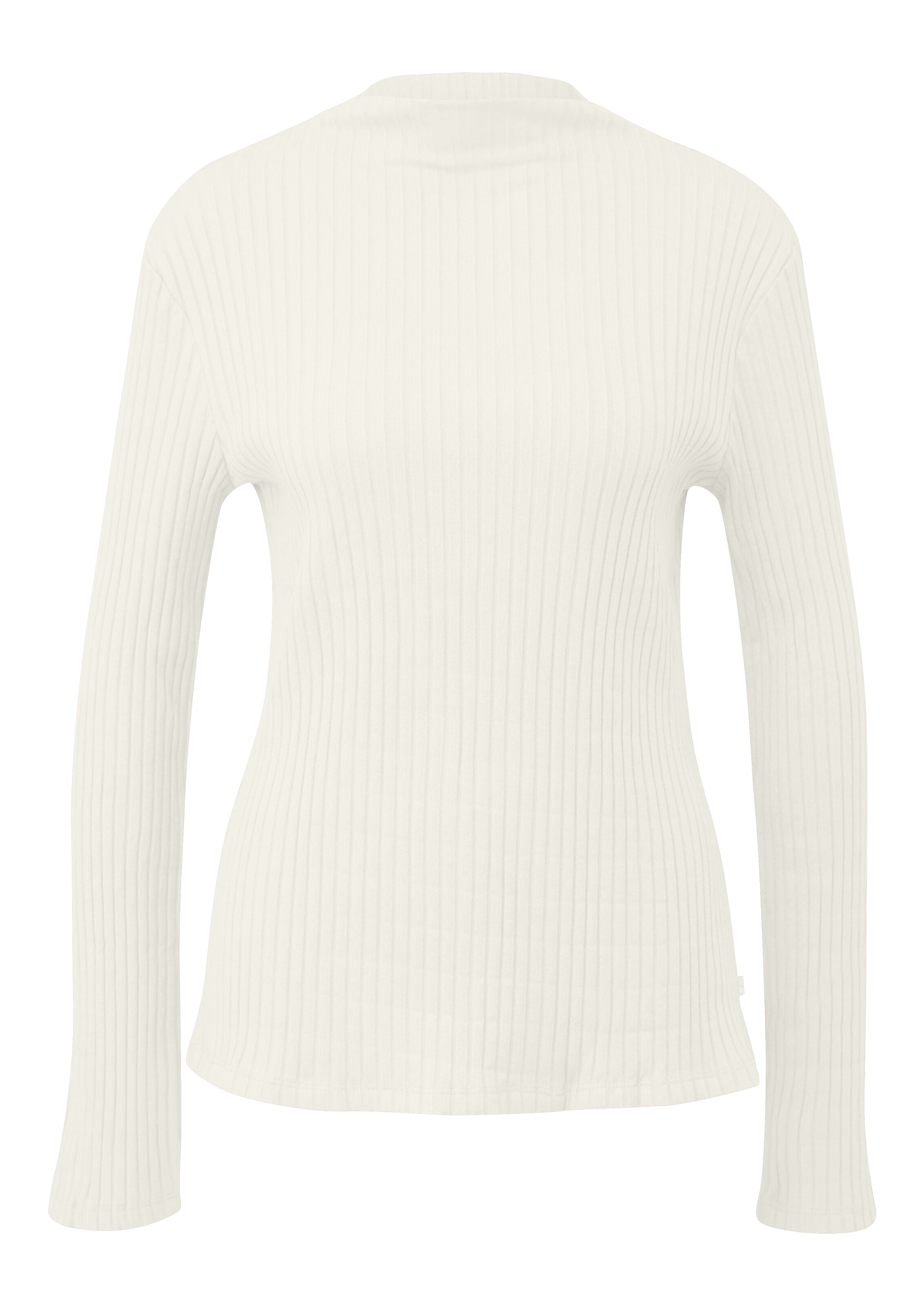 T-shirt QS en blanc : devant