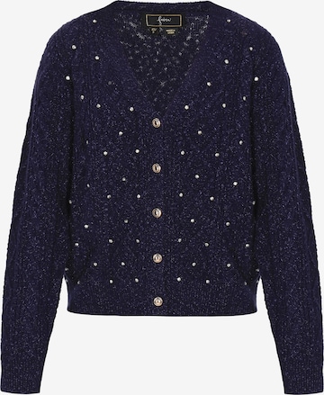 faina - Casaco de malha em azul: frente