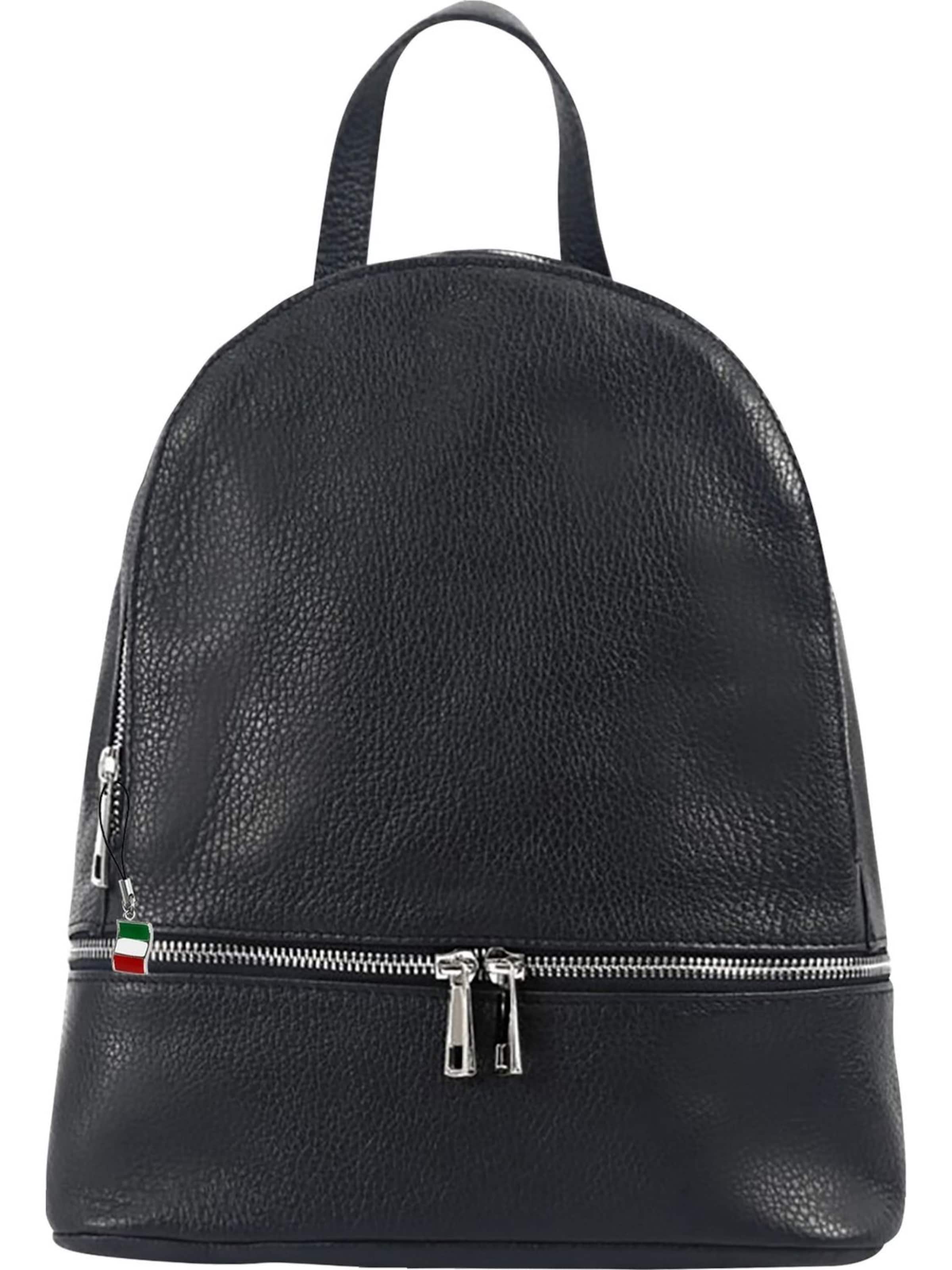 Florence Backpack in Black: front