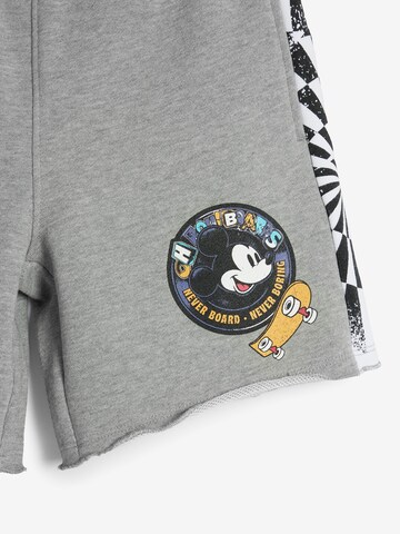 Desigual Štandardný strih Nohavice 'Mickey Mouse' - Sivá