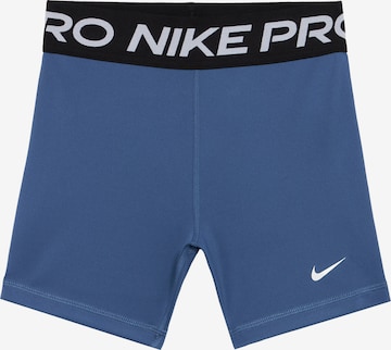 NIKE Sportbroek 'Pro' in Blauw: voorkant