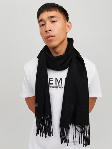 JACK & JONES Schal 'Toronto' in Schwarz: Vorderseite