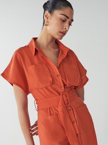 Robe-chemise 'Wichita' Willa en rouge