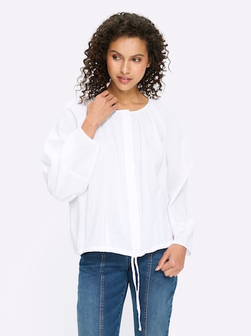 heine Blus i vit: framsida