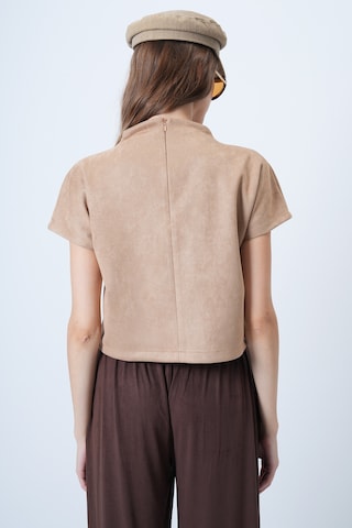 Trend Alaçatı Stili Pusero värissä beige