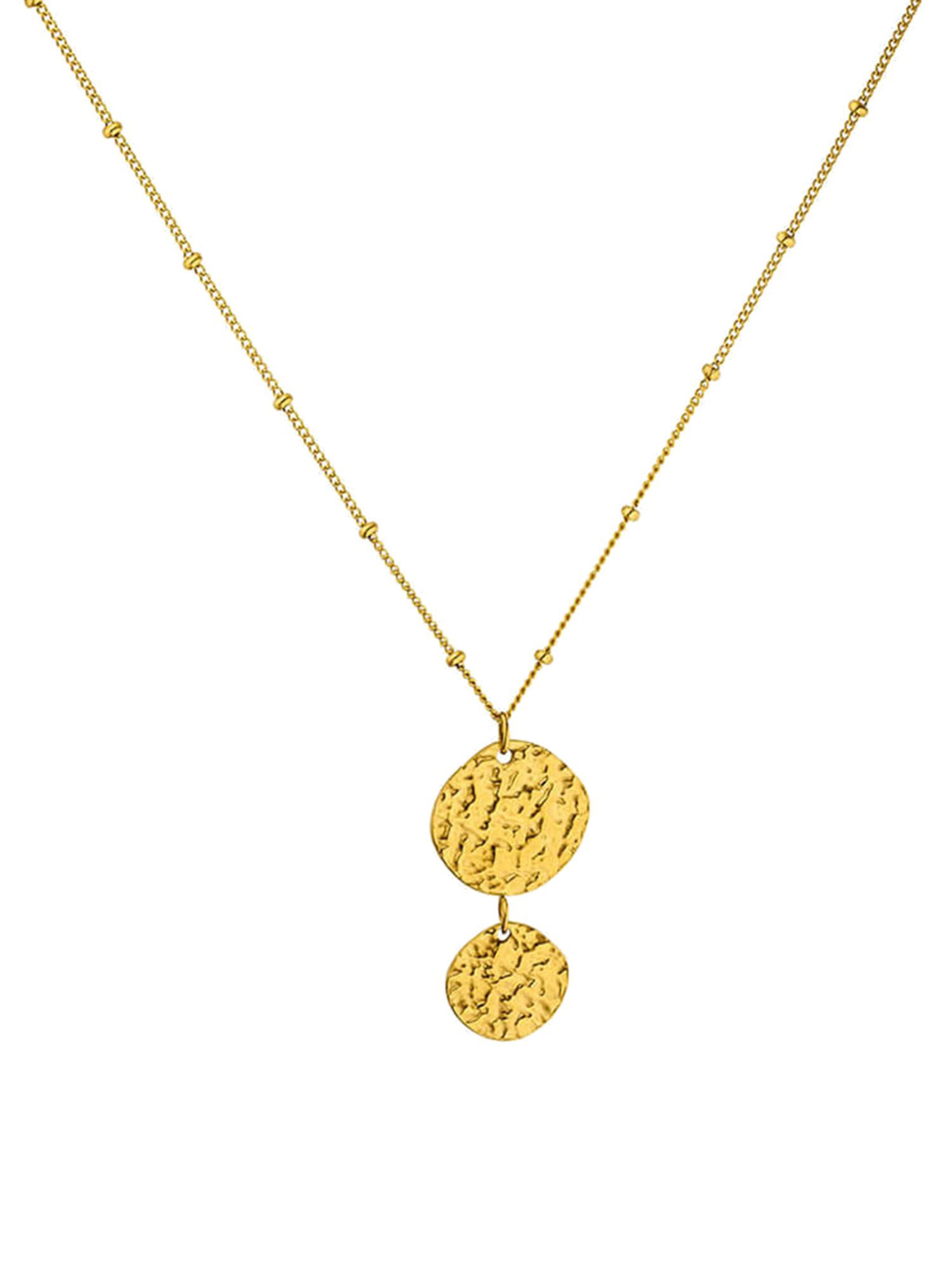 PURELEI Ketting 'Malihini' in Goud: voorkant