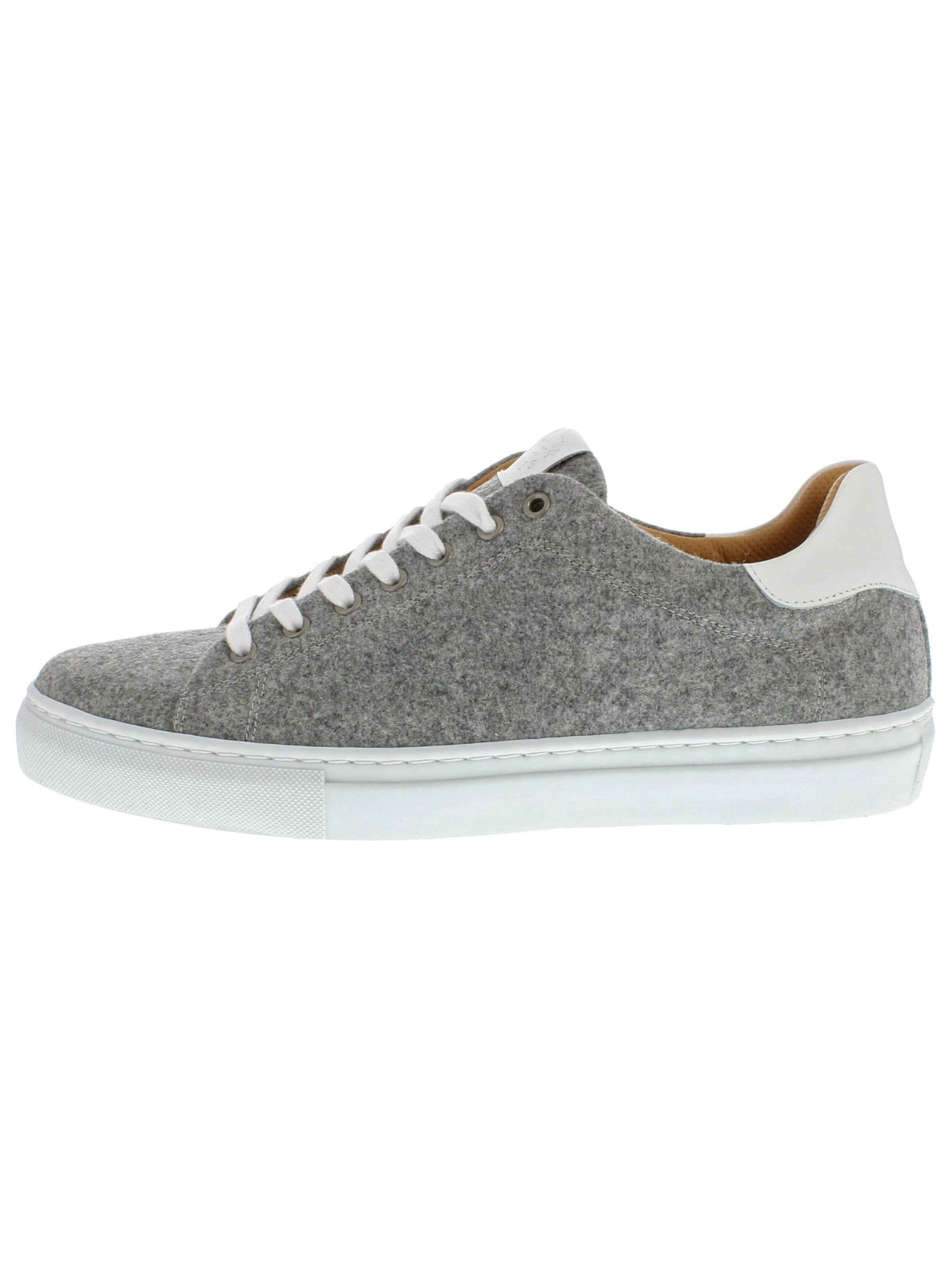 XAVER LUIS Schuhmanufaktur Sneakers 'MAX - Nachhaltiger Herren Sneaker aus Merinowolle' in Grey: front