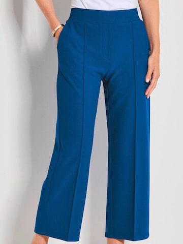Goldner Loose fit Trousers in Blue