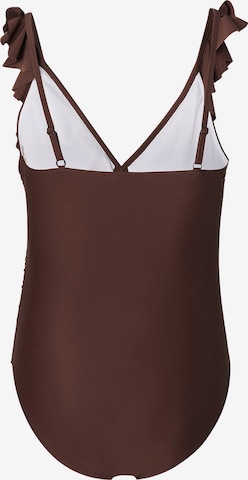 Noppies Bustier Badedragt 'Sima' i brun