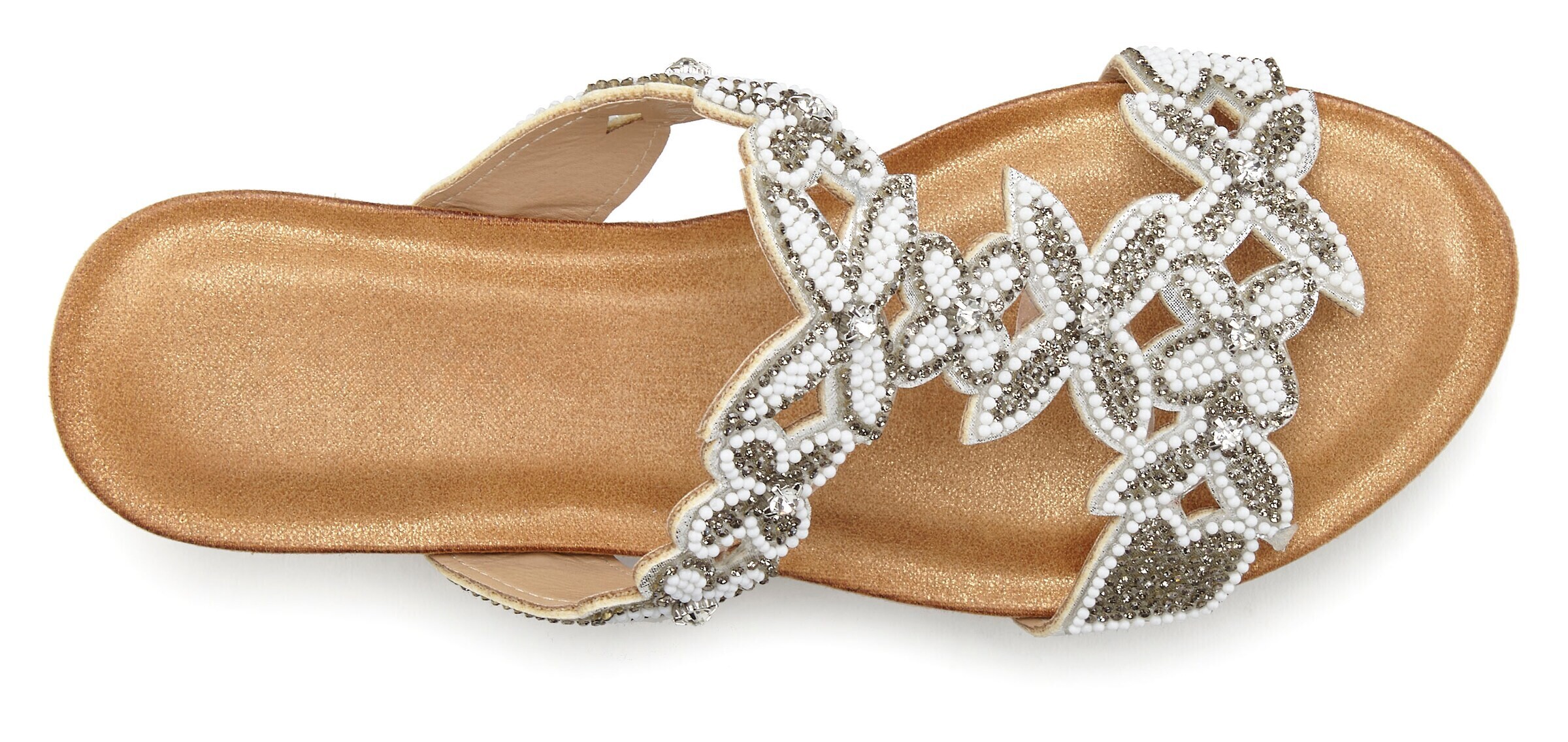 VIVANCE Pantolette in Weiß