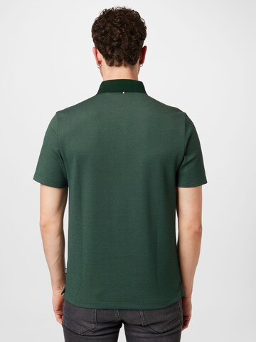 BOSS Black Тениска 'Pitton' в зелено