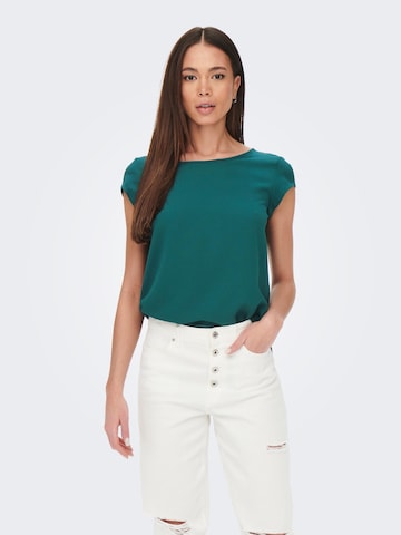 ONLY - Blusa 'VIC' en verde: frente