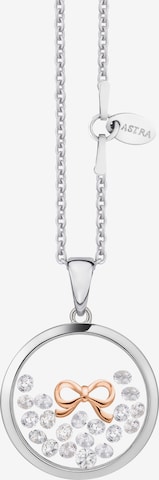 Astra Necklace 'PRETTY BOW' in Silver: front