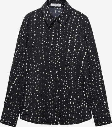 MANGO Blouse in Black: front