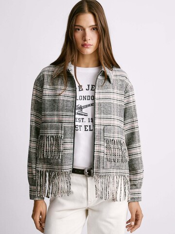 Pepe Jeans Between-season jacket 'TALANI' in Grey: front