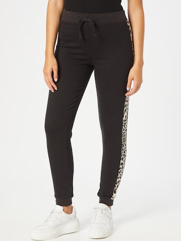 Effilé Pantalon 'WPA ONION' Key Largo en noir : devant