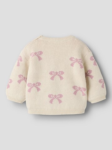 NAME IT Sweter 'NBFOana' w kolorze beżowy