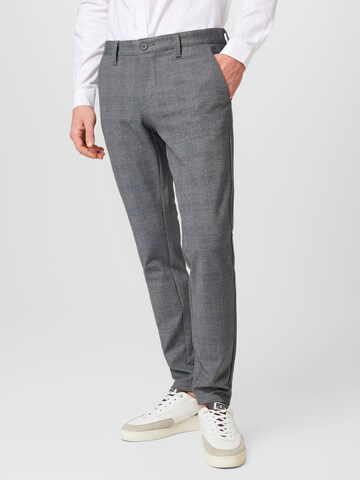 Only & Sons Slimfit Chino 'Mark' in Grijs: voorkant