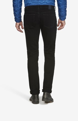 Meyer Hosen Slimfit Jeans in Schwarz