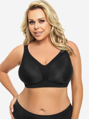 Gorsenia T-Shirt BH 'K422 Anya' in Schwarz