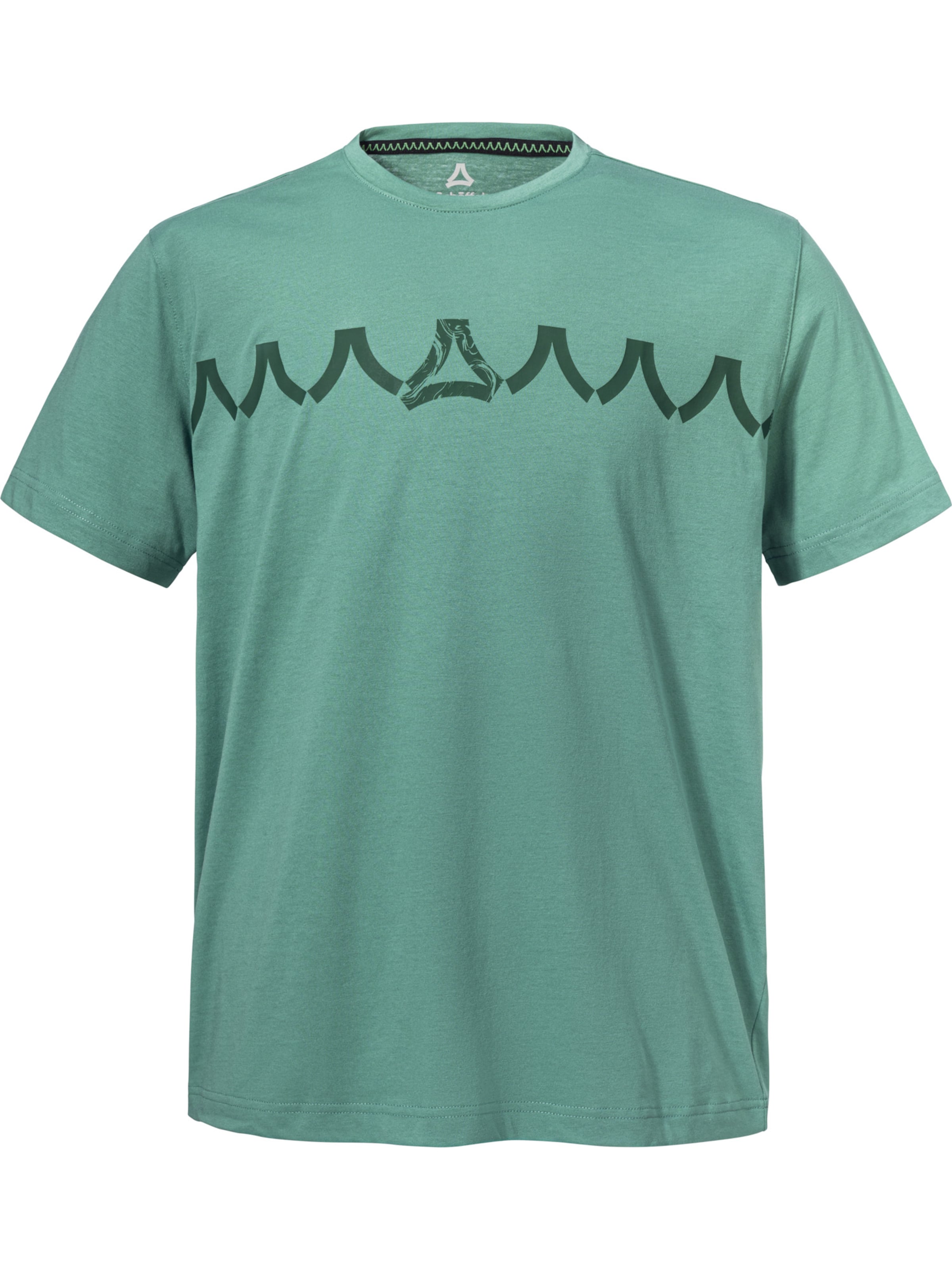 T-Shirt fonctionnel 'Elmori' Schöffel en vert : devant