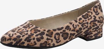 JANA Ballerina in Braun: Vorderseite