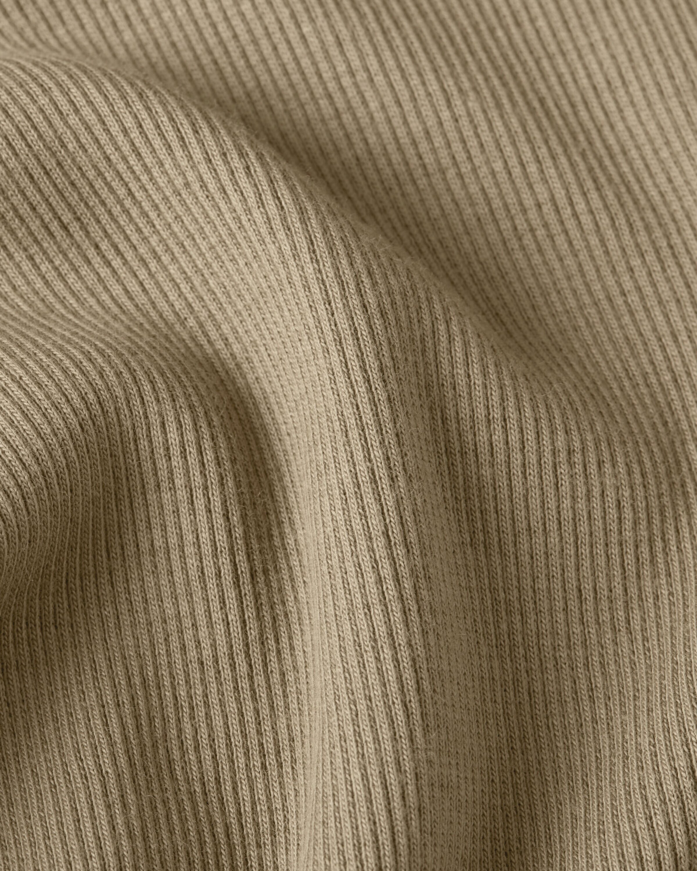 G-STAR Shirt 'Slim Rib Open Neck ' in Brown