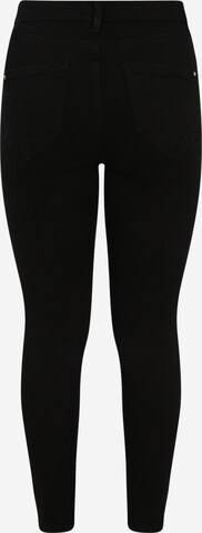 River Island Petite Skinny Jeans 'KAIA' in Black