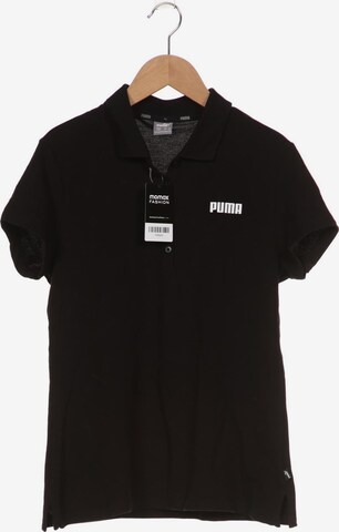 PUMA Poloshirt M in Schwarz: predná strana