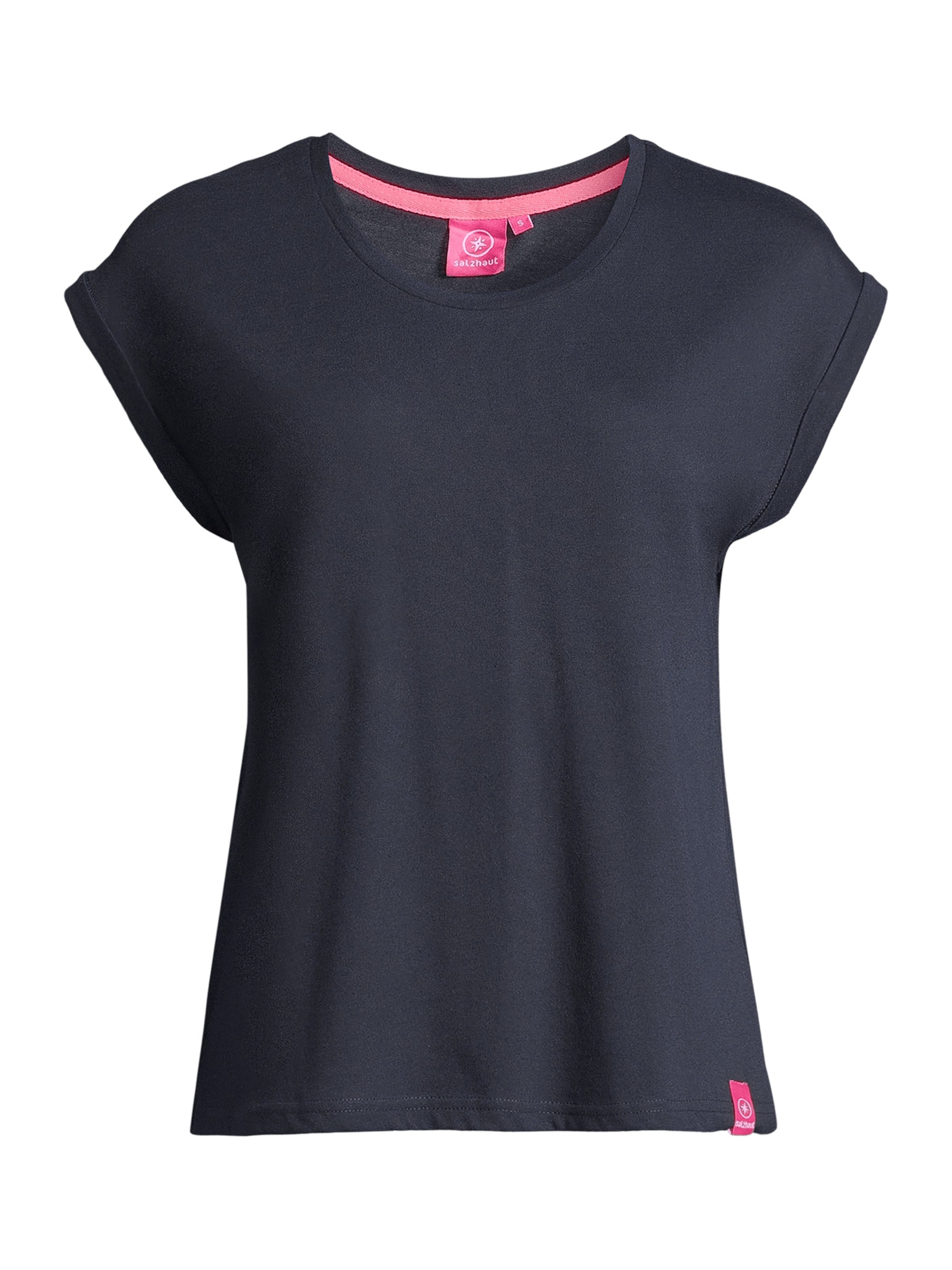 salzhaut T-Shirt 'Sömmer' in Blau: Vorderseite